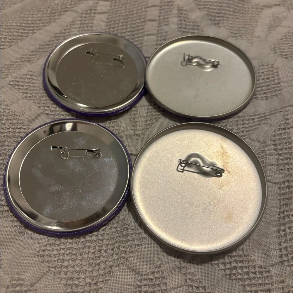 Lot of 4 Walt Disney World Happily Ever After Button Pins
